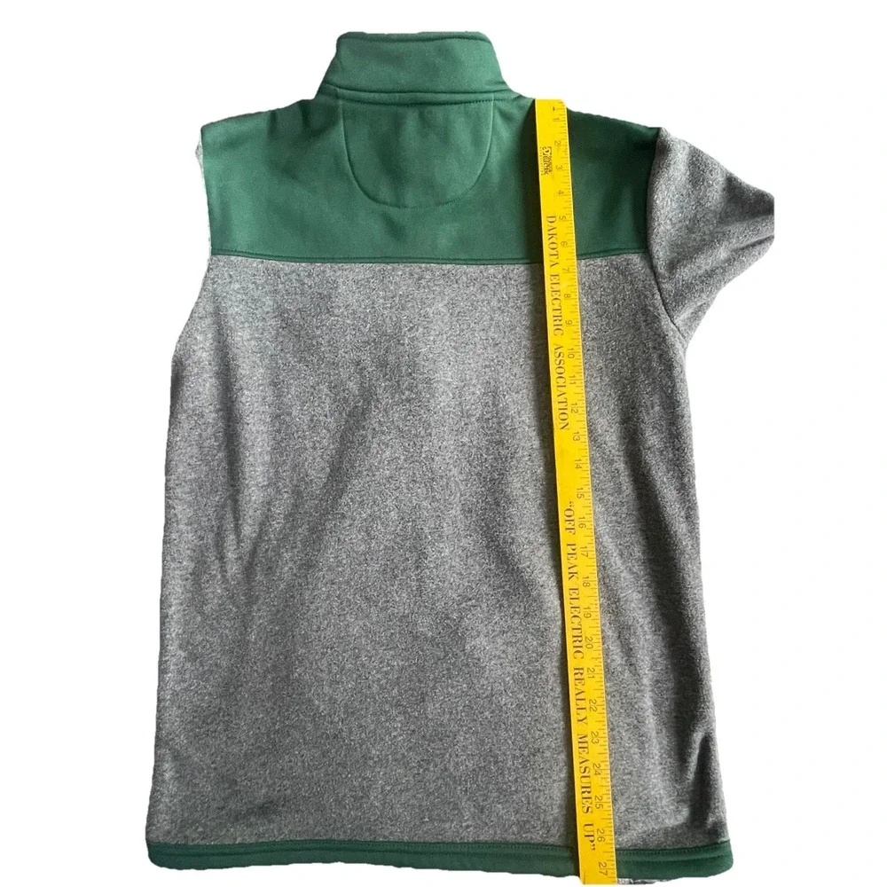 Minnesota Wild Performance Fleece Jacket Small Gray NHL‎ Full Zip Embroidered